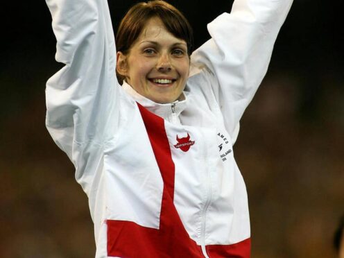 Kelly Sotherton claimed heptathlon gold in Melbourne with a final total of 6,396 points (Gareth Copley/PA). (Gareth Copley/PA)