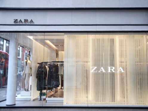 Zara owner Inditex has reported record annual sales (Yui Mok/PA)