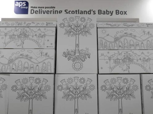 The baby box scheme was launched in 2017 (Andrew Milligan/PA)