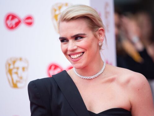 Billie Piper has spoken about how she deals with her ex-husband Laurence Fox’s controversial comments (Matt Crossick/PA)
