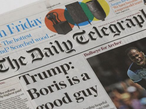 The move has been prompted by concern about a potential takeover of The Daily Telegraph and The Spectator by Redbird IMI (Jonathan Brady/PA)