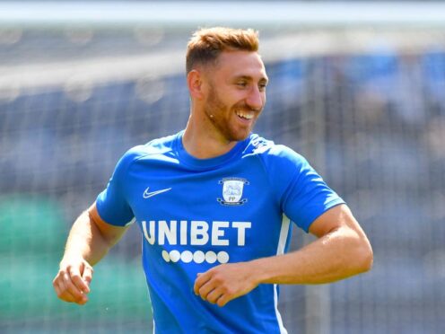 Dundee United’s former Preston striker Louis Moult secured a point against Inverness Caledonian Thistle (Dave Howarth/PA)