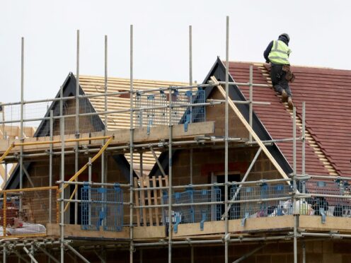 Housebuilder Vistry said the market was picking up thanks to easing mortgage rates (Gareth Fuller/PA)