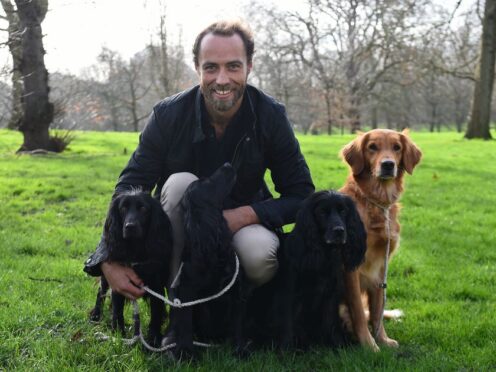 The Princess of Wales’ brother James Middleton is set to publish a memoir which documents his time with his late dog Ella (Kirsty O’Connor/PA)