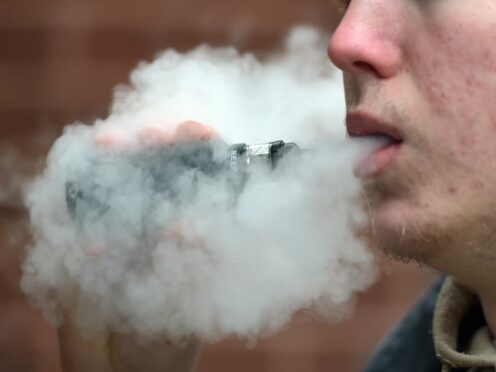 There will be UK-wide measures to curb vaping (Nick Ansell/PA)