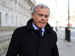 Sir Martin Sorrell’s digital marketing firm, S4 Capital, has revealed tumbling earnings and staff cuts after a ‘difficult year’ (Aaron Chown/PA)