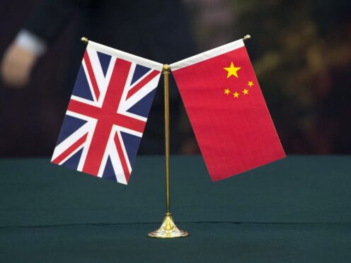 The Government said it had no plans to publish further detail on its strategy towards China (Arthur Edwards/The Sun/PA)