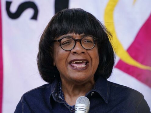 Diane Abbott has denied reports she was not co-operating with Labour over the restoration of the whip (Jonathan Brady/PA)