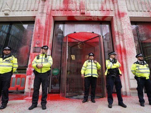 The Court of Appeal has ruled that protesters accused of criminal damage cannot use a legal argument described as the ‘last line of defence’ against prosecution by campaigners (Stefan Rousseau/PA)