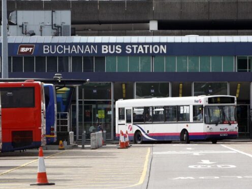 Bus services in the west of Scotland could in future be under public control (Danny Lawson/PA)