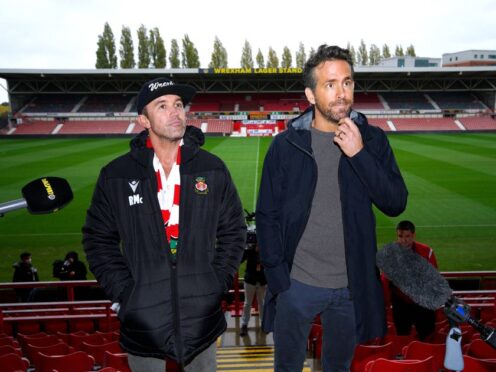 Wrexham co-owners Rob McElhenney and Ryan Reynolds are delighted to see the club’s women’s team visiting the United States this summer (Peter Byrne/PA)