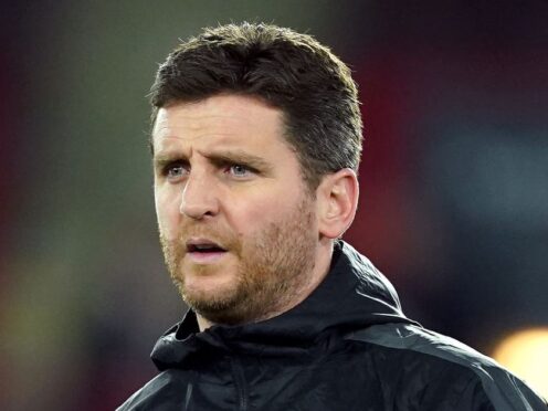 Assistant Alex Bruce took charge of Salford as boss Karl Robinson served a touchline ban (Mike Egerton/PA)