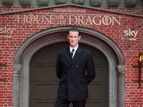 Matt Smith stars in the House Of The Dragon (PA)