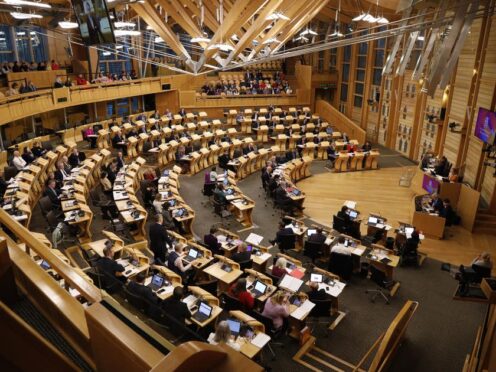 Parliament will now vote on whether to accept the amended version of the Gender Representation on Public Boards Act (Andrew Cowan/Scottish Parliament/PA)