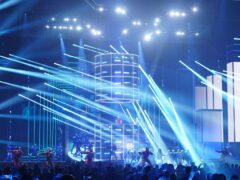 David Guetta at last year’s Brit Awards. (Ian West/PA)