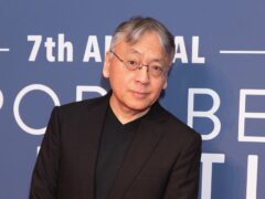 Kazuo Ishiguro, who moved to the UK as a child, is known for 2005’s Never Let Me Go and 1989’s The Remains Of The Day – for which he won the Man Booker Prize (PA)