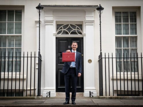 Jeremy Hunt will deliver the Budget (Stefan Rousseau/PA)