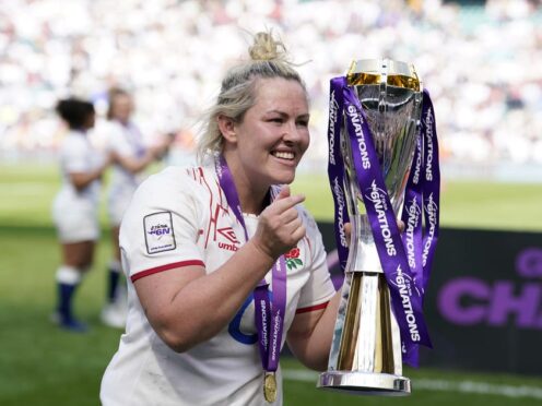 Marlie Packer will become the seventh woman to reach the milestone for England (Andrew Matthews/PA)