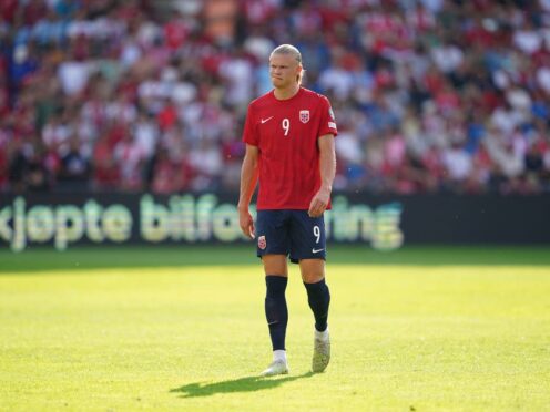 Norway’s Erling Haaland during the UEFA Euro 2024 Qualifying Group A match at Ullevaal Stadion, Oslo. Picture date: Saturday June 17, 2023.