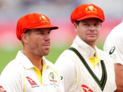 Australia’s David Warner, left, and Steve Smith were banned for 12 months (Mike Egerton/PA)
