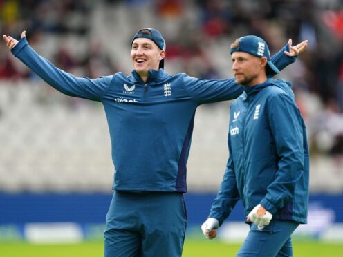 Harry Brook and Joe Root will wear the White Rose at the start of the season (Mike Egerton/PA)