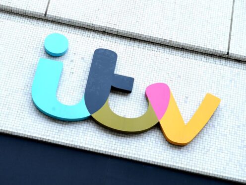 Broadcaster ITV said linear advertising spending dropped significantly in 2023 (Ian West/PA)
