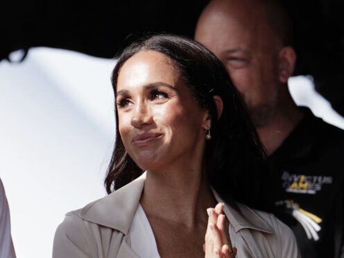 Meghan Markle successfully had her half-sister’s defamation case thrown out of court (Jordan Pettitt/PA)