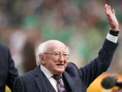 President of Ireland Michael D Higgins was in hospital for seven nights (Brian Lawless/PA)