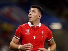Wales wing Josh Adams knows the pressure will be on against Italy (Bradley Collyer/PA)