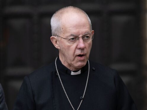 Archbishop of Canterbury Justin Welby rejected claims the Church of England is helping to ‘subvert’ the asylum system (Doug Peters/PA)