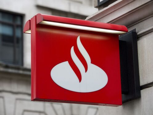 Santander UK has launched a new offer of £185 to switch to an eligible current account (Laura Lean/PA)