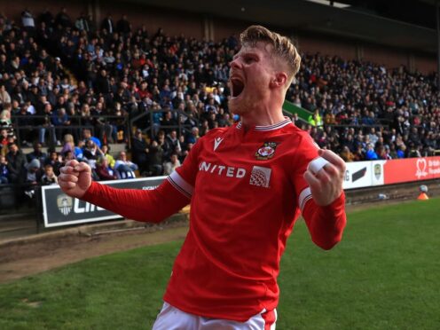 Andy Cannon bagged a brace for Wrexham (Bradley Collyer/PA)