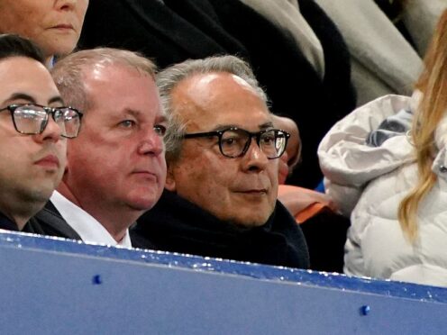 Everton majority shareholder Farhad Moshiri,right, has assured fans over the sale of the club to 777 Partners (Peter Byrne/PA)