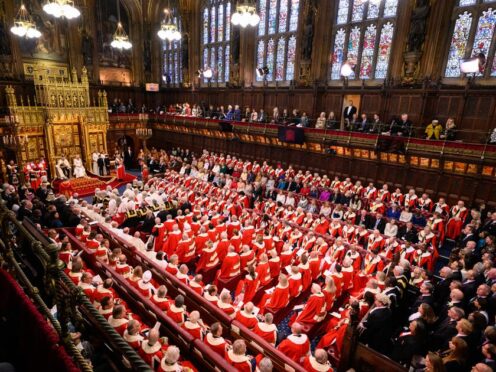 The Lords will consider the Safety of Rwanda Bill after MPs stripped out a host of its amendments (Leon Neal/PA)