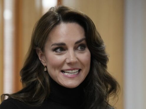The princess was admitted to the hospital for abdominal surgery on January 16 (PA)