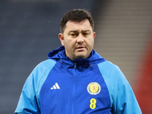 The Scotland head coach has shown his support (Steve Welsh/PA)