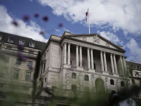 The Bank of England warned the UK economy faces growing risks from global financial markets (PA)