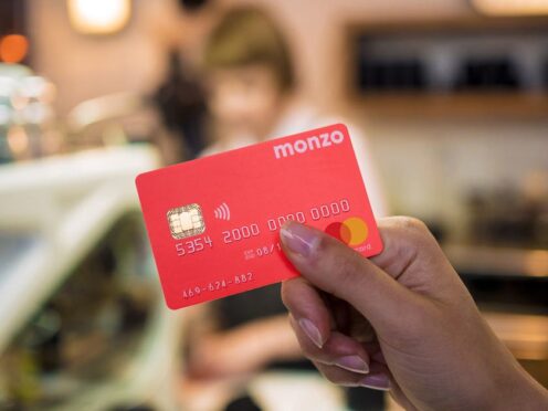 Monzo has raised 430 million US dollars (£340 million) in a fresh funding round (Monzo/PA)