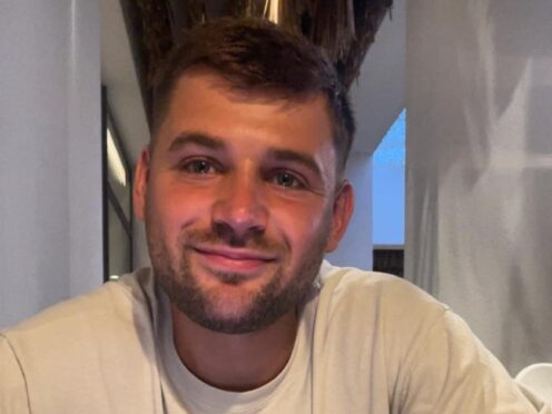 Samuel Wilson, 26, died in December after being struck by a van while attending his football team’s Christmas celebration (Family handout/Derbyshire Constabulary/PA)