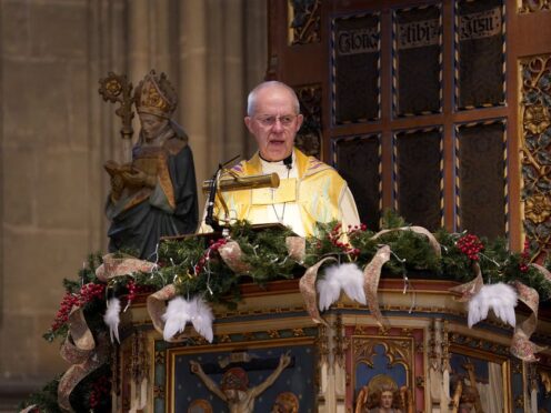 The Archbishop of Canterbury Justin Welby will call for ‘love-in-action’ in his Easter sermon (Gareth Fuller/PA)