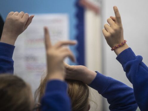 The study looked at the results of six million assessments taken by pupils in 2022/23 (PA)
