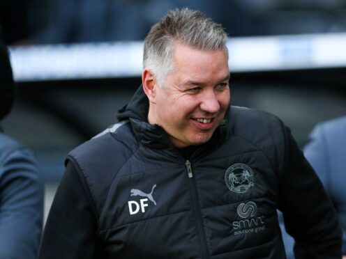 Darren Ferguson’s side are in excellent form (Barrington Coombs/PA)