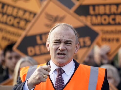 Sir Ed Davey will highlight problems with GP appointments on a campaign visit to Jeremy Hunt’s constituency ahead of the Budget (Andrew Matthews/PA)