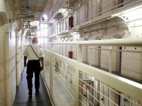 The report urges ministers to ensure the prisons estate meets ‘international standards’ (PA)
