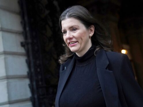 Michelle Donelan received advice before publishing her letter on social media last year (James Manning/PA)