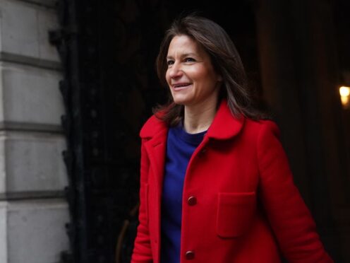 Culture Secretary Lucy Frazer opened the third day of debate on the Budget (James Manning/PA)