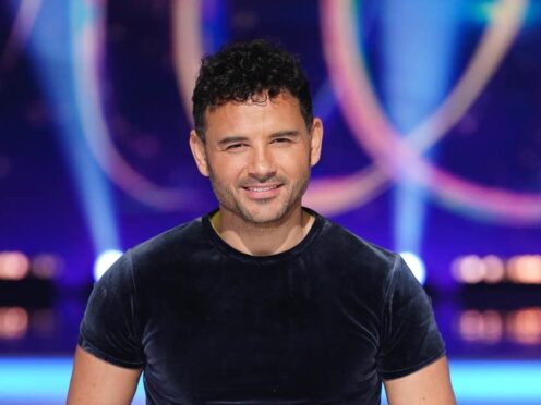 Ryan Thomas says he is looking forward to resting after the Dancing on Ice final following a shoulder injury (Ian West/PA)