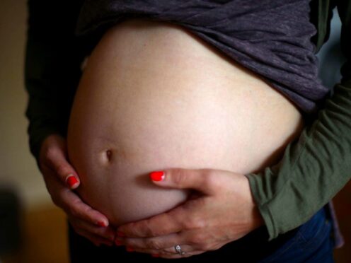 The number of births registered in Scotland fell by 8% in the last quarter of 2023 (Yui Mok/PA)
