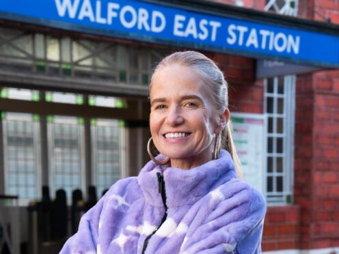 Patsy Palmer has returned to EastEnders (BBC Pictures/Jack Barnes/Kieron McCarron/PA)