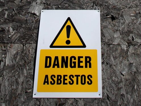 Despite the ban on asbestos, an estimated 300,000 non-domestic buildings built before 1999 still contain the deadly material (Stephen Pond/PA)